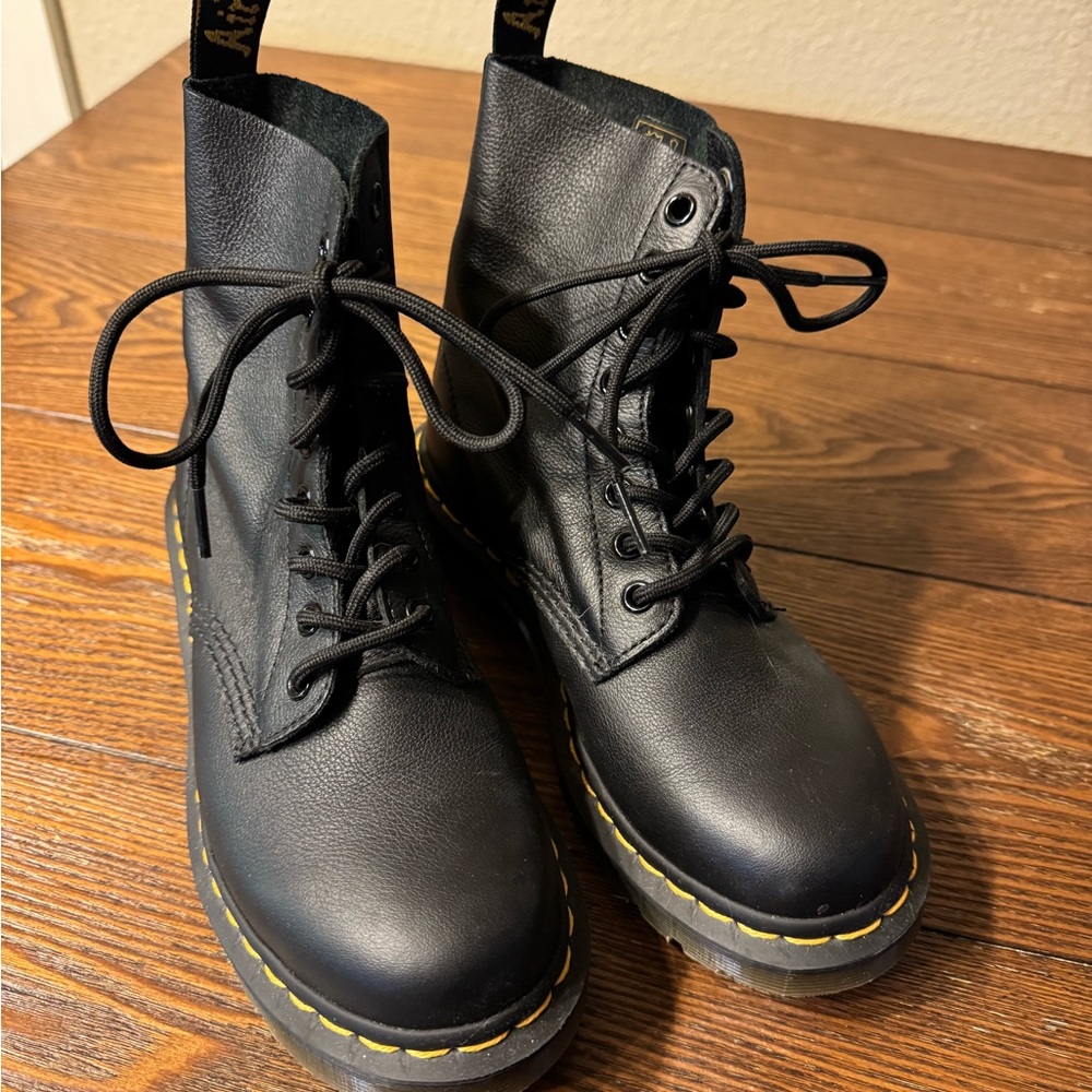Dr. Martens Black Lace-Up Boots